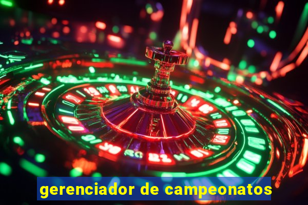 gerenciador de campeonatos